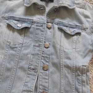 J. Crew denim jacket XXS light blue